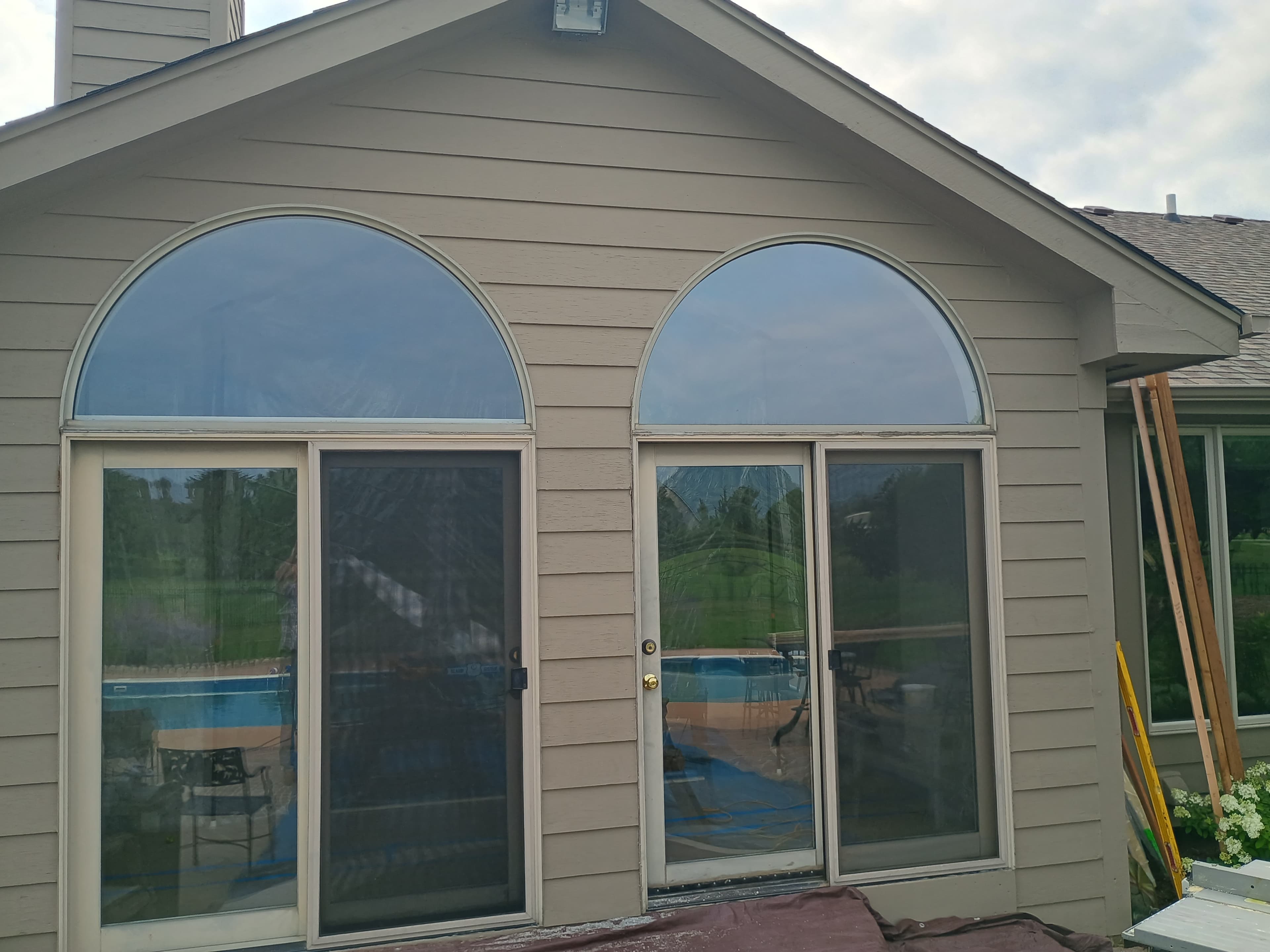 Glen Ellyn Door Conversion - Before