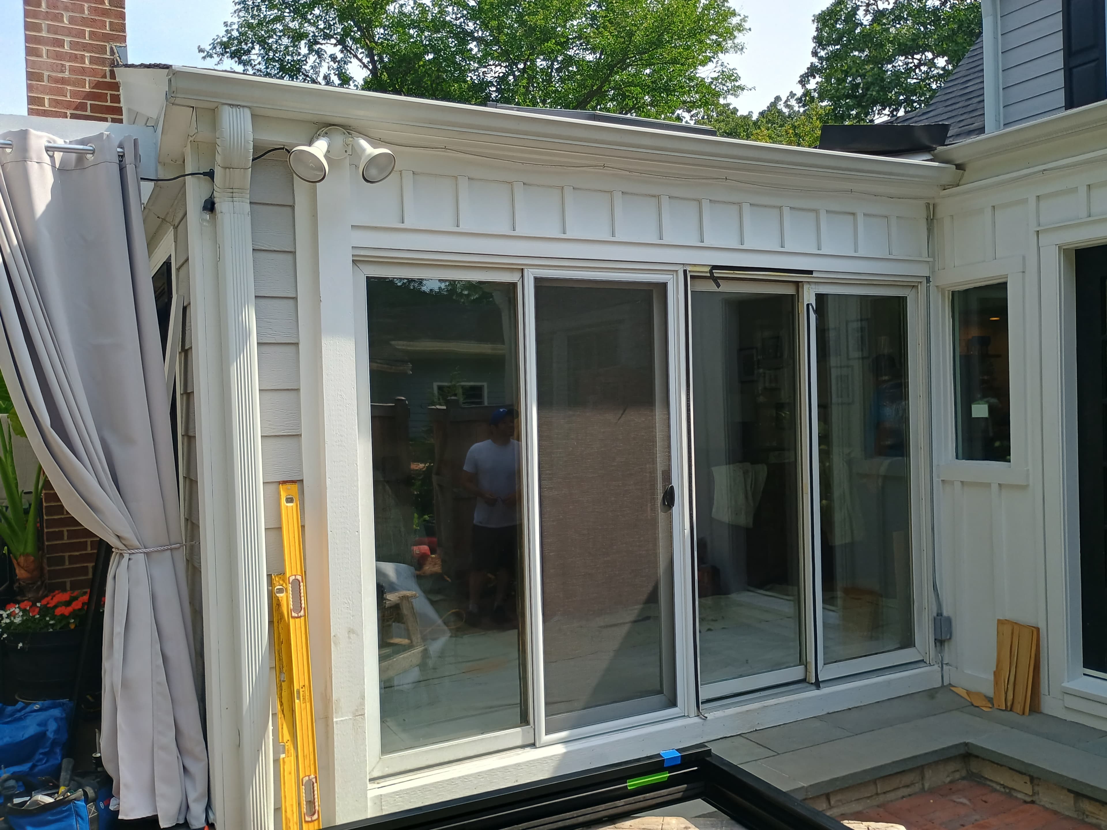 Grayslake Sliding Door Replacement - Before